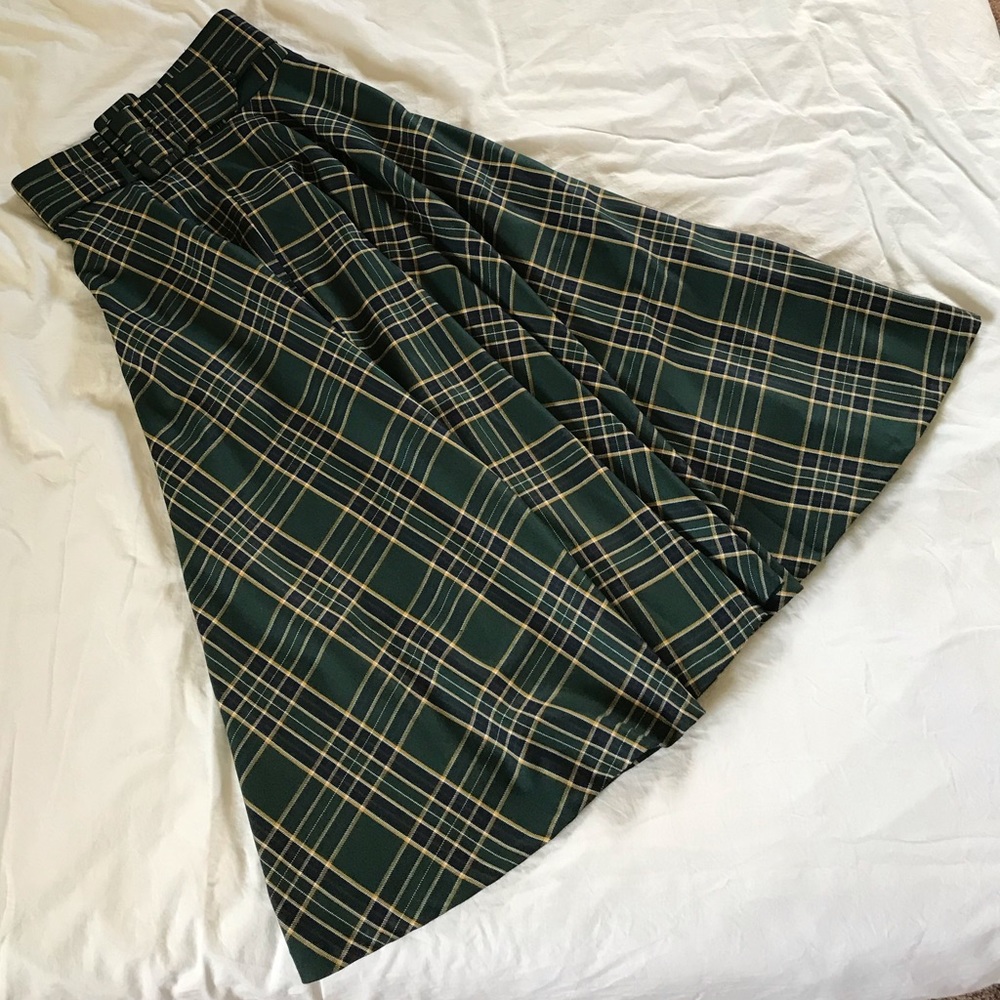 Zara maxi check skirt from winter 2018